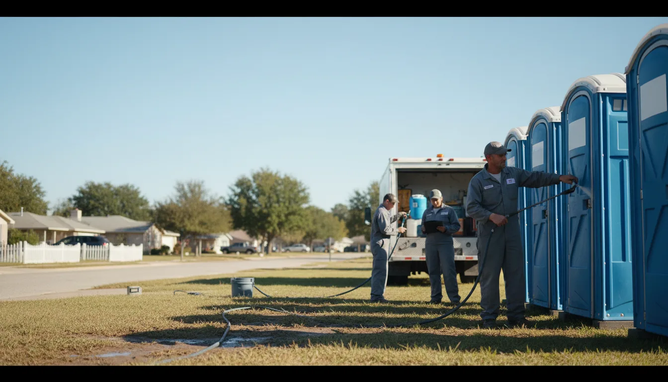 Long-Term Portable Toilet Rental in Blue Island, IL near me